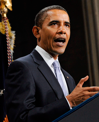 Obama pone en juego su prestigio político